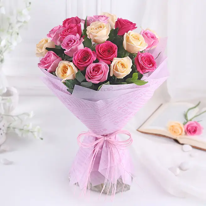 Mixed Rose Bouquet — fresh flowers in Kolkata